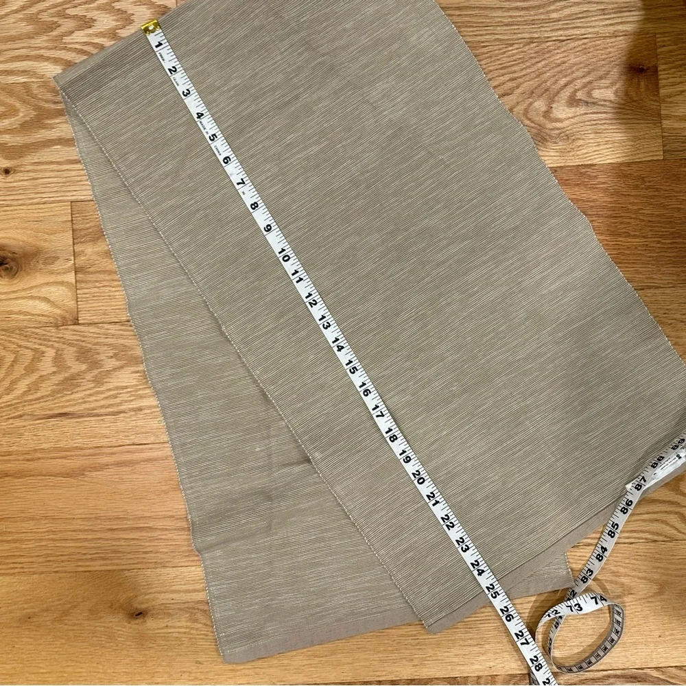 IKEA Tan Fabric Runner